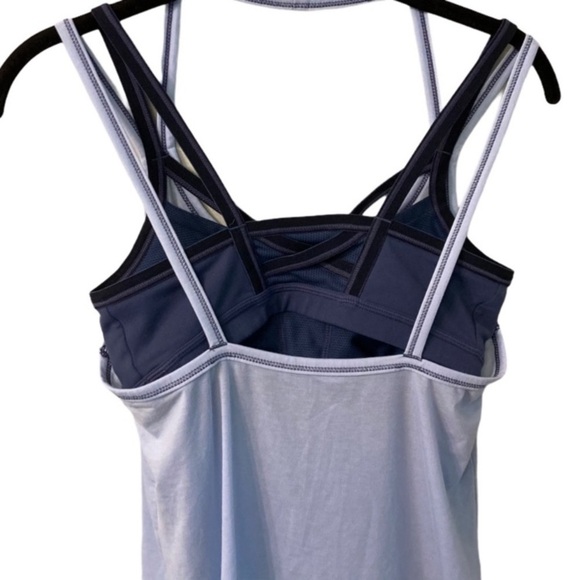 Athleta Blue Drishti Sports Bra Tank - Picture 6 of 12